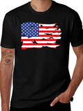 American Flag Graphic Tee