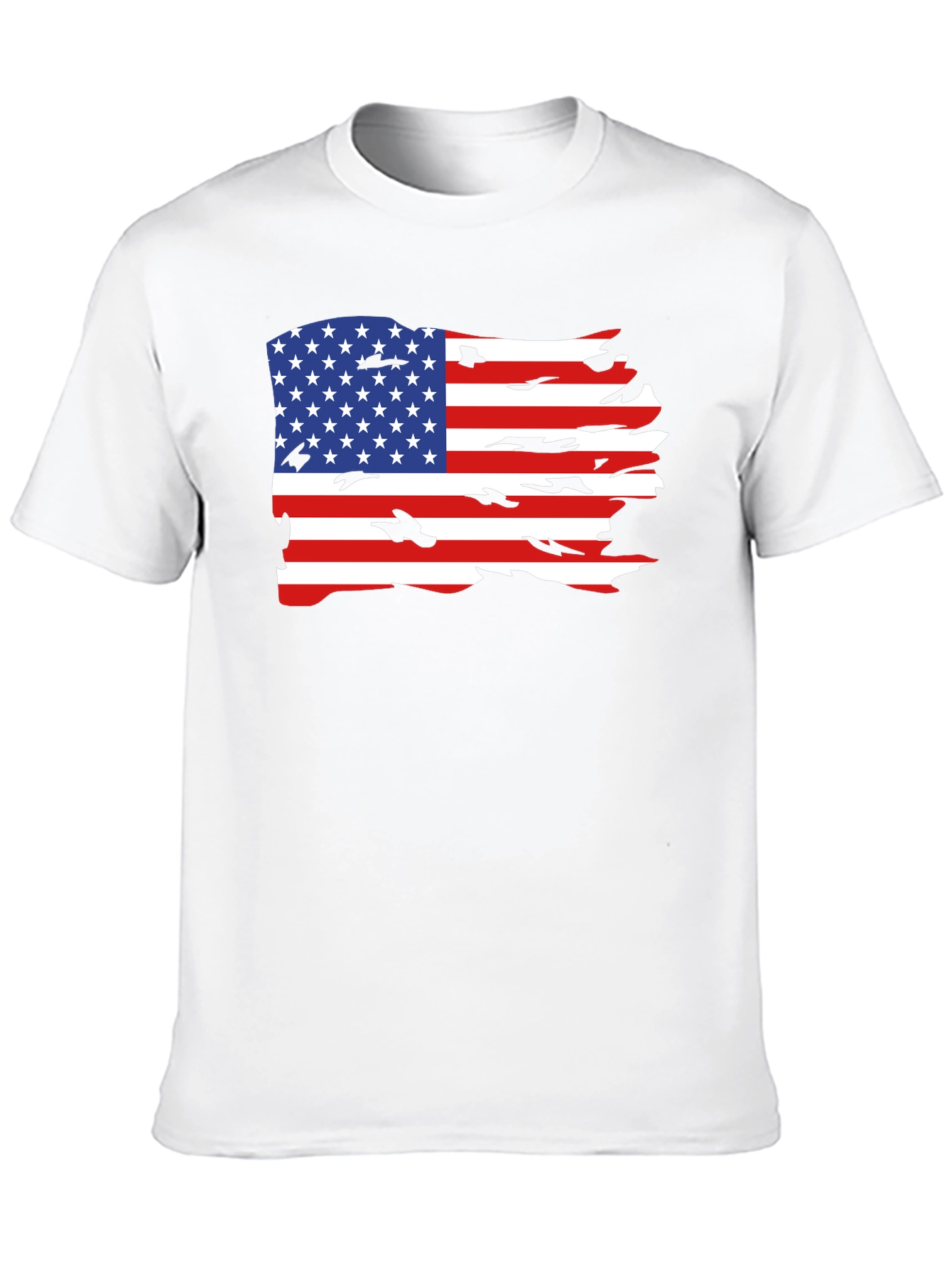 American Flag Graphic Tee