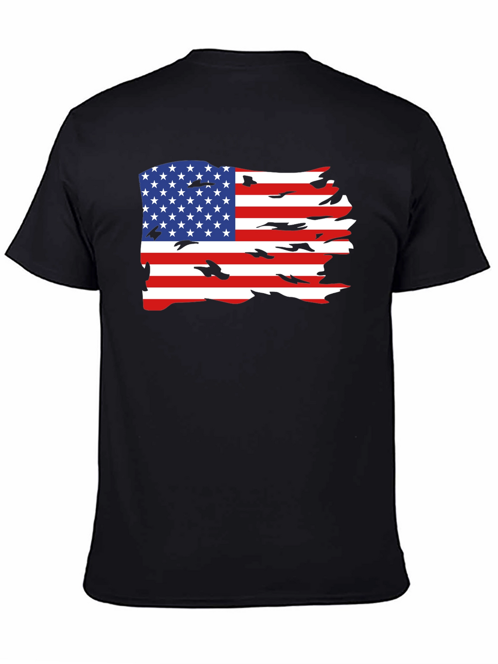 American Flag Graphic Tee