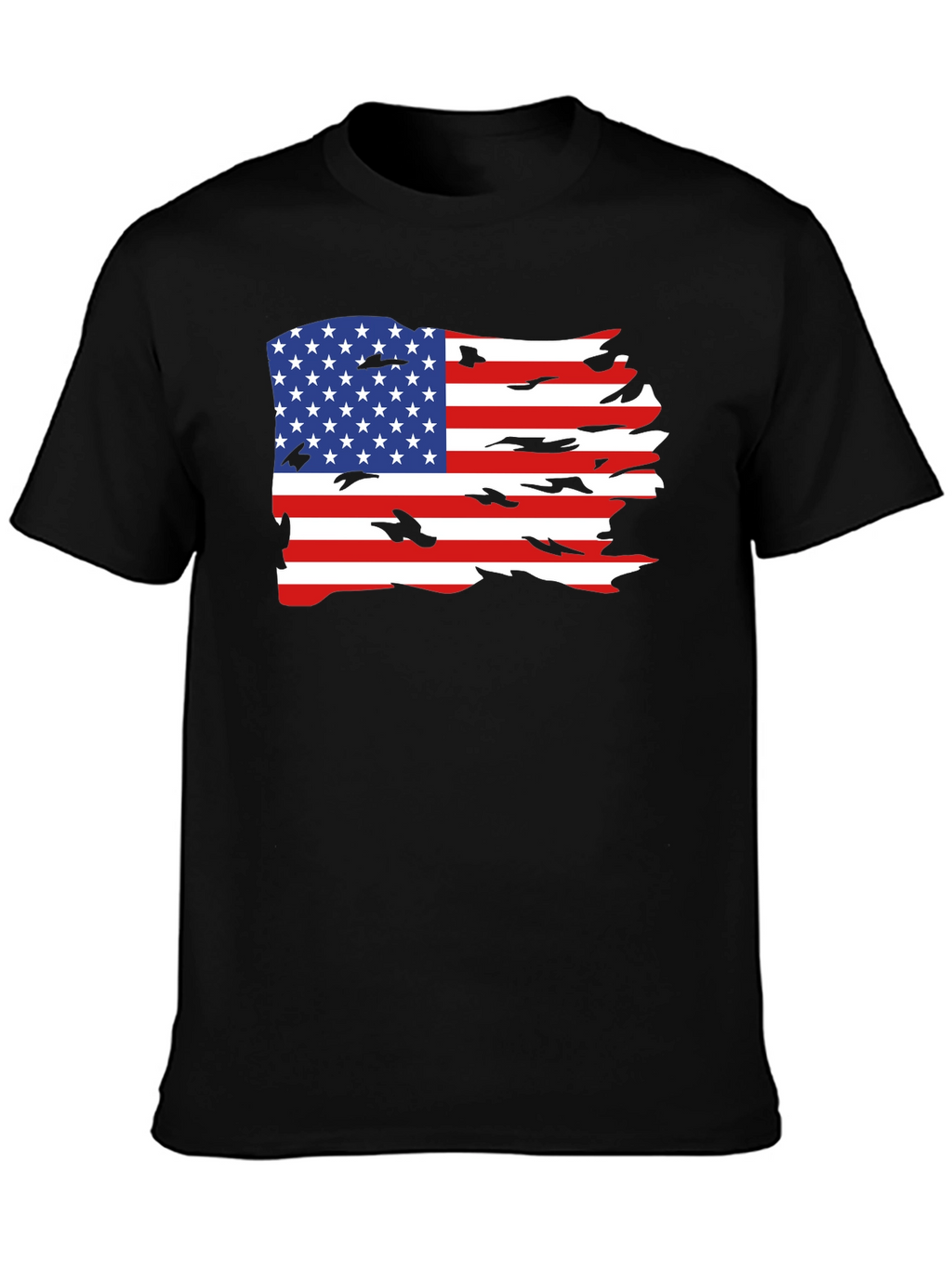 American Flag Graphic Tee