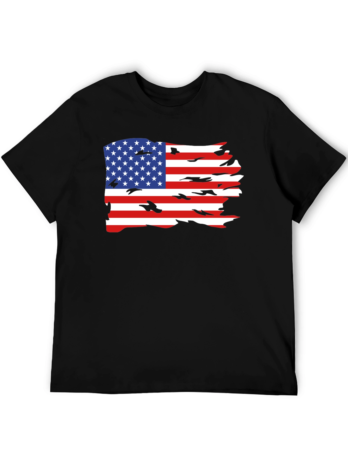 American Flag Graphic Tee