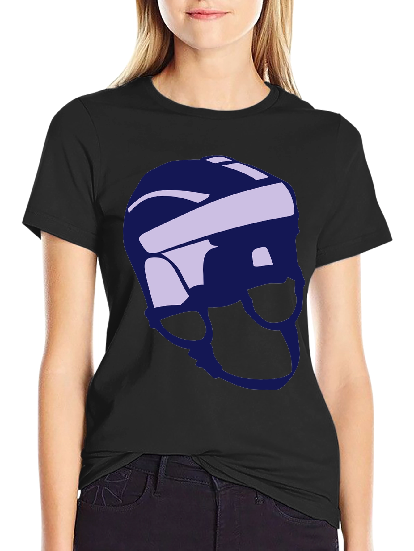 Helmet Graphic Tee - Cool Casual Style