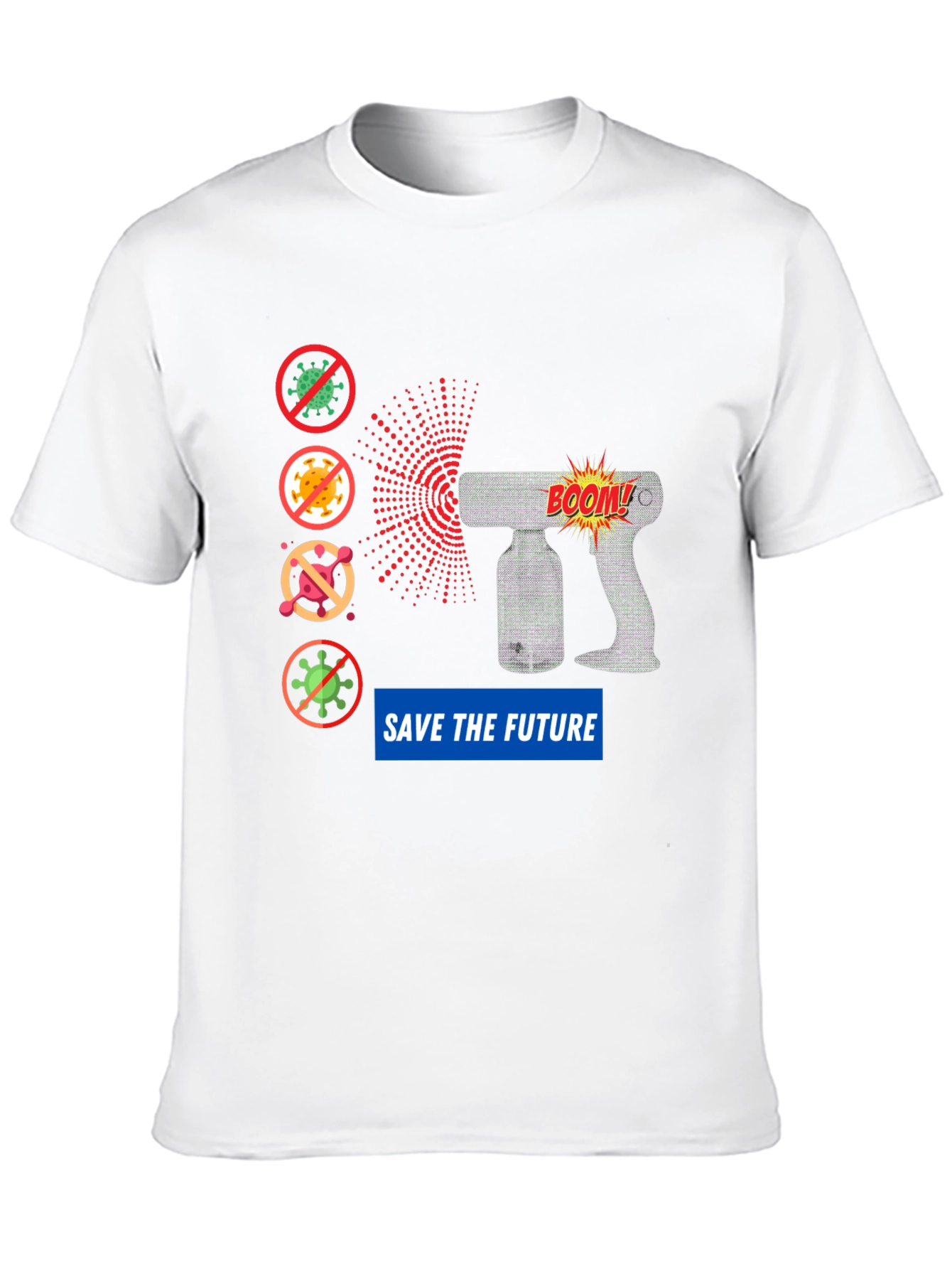 Save the Future T-Shirt - Anti-Virus Protection Tee