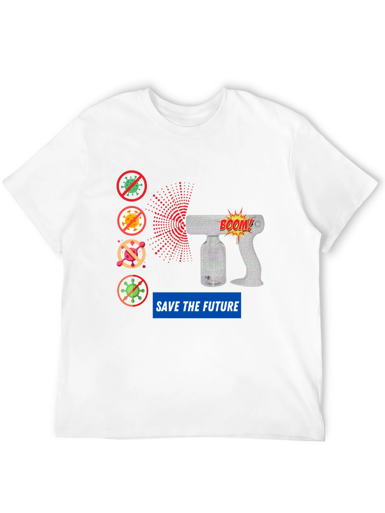 Save the Future T-Shirt - Anti-Virus Protection Tee