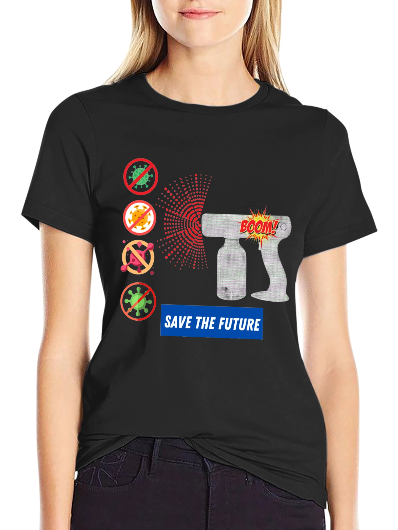 Save the Future T-Shirt - Anti-Virus Protection Tee
