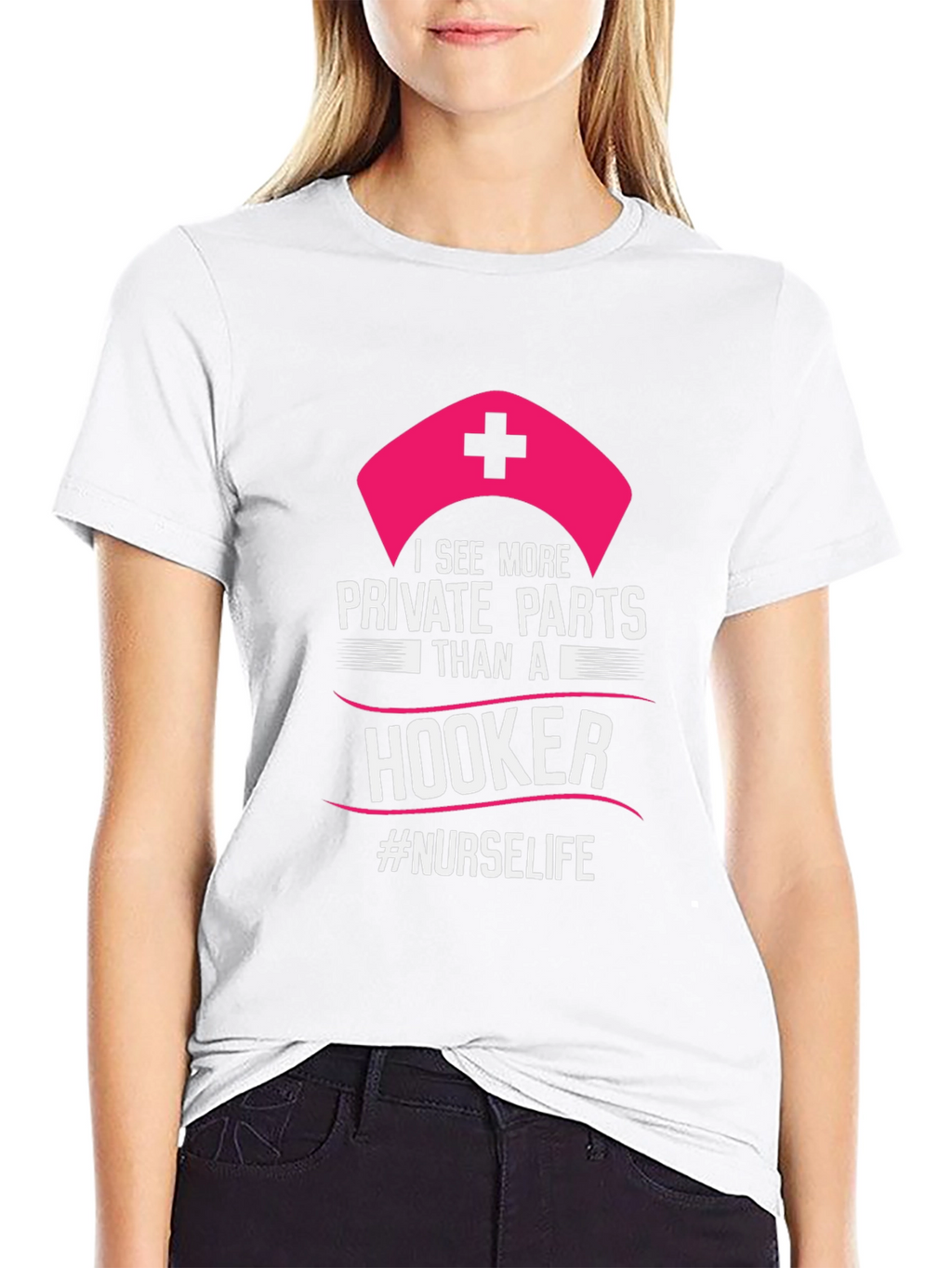 Funny Nurse T-Shirt: I See More Private Parts