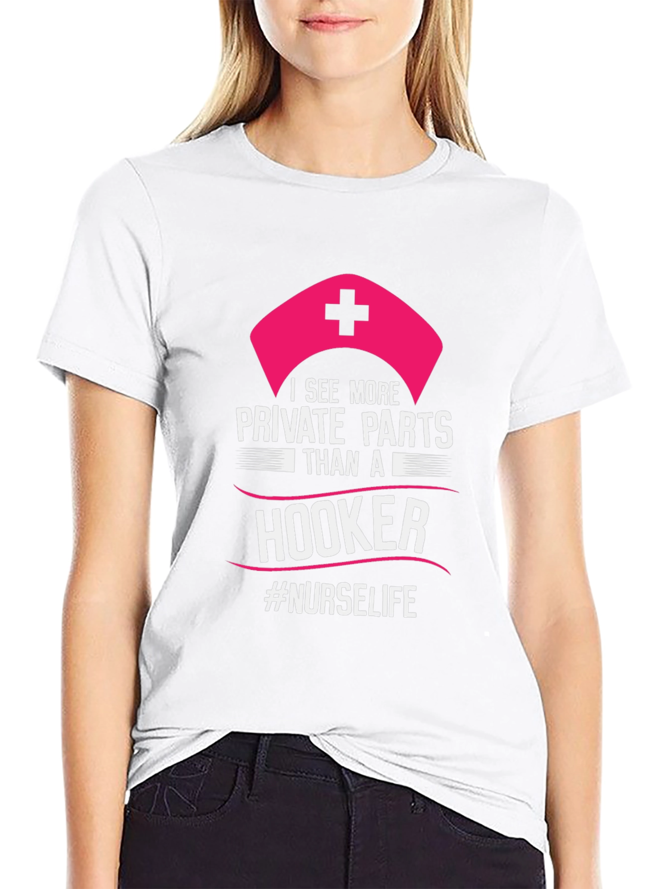 Funny Nurse T-Shirt: I See More Private Parts