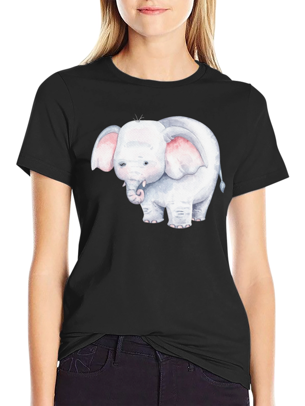 Elephant Graphic Tee - Cute & Comfortable