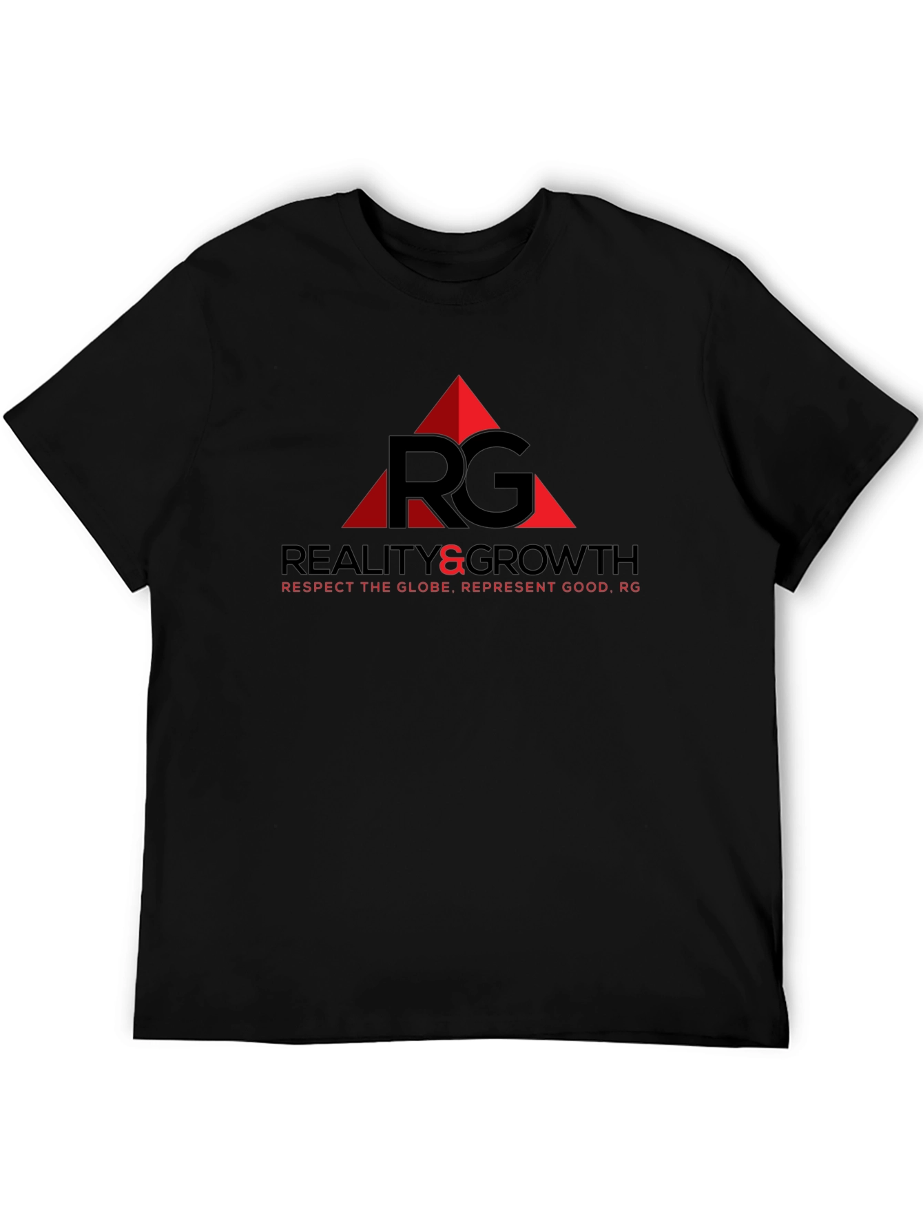 Reality & Growth RG Black T-Shirt
