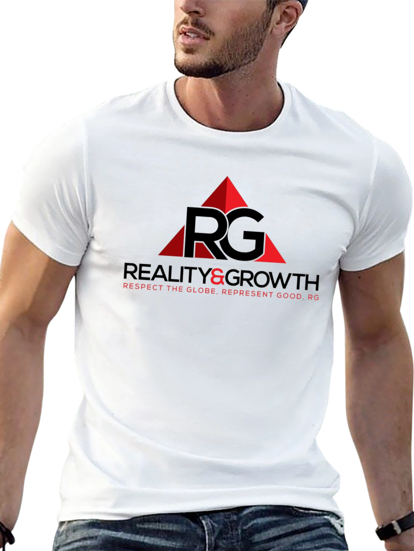 Reality & Growth RG Black T-Shirt