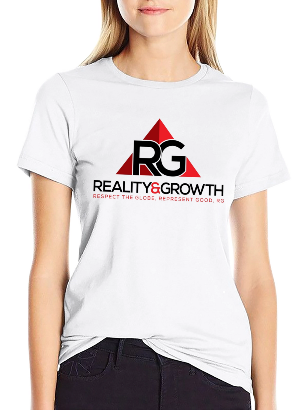 Reality & Growth RG Black T-Shirt