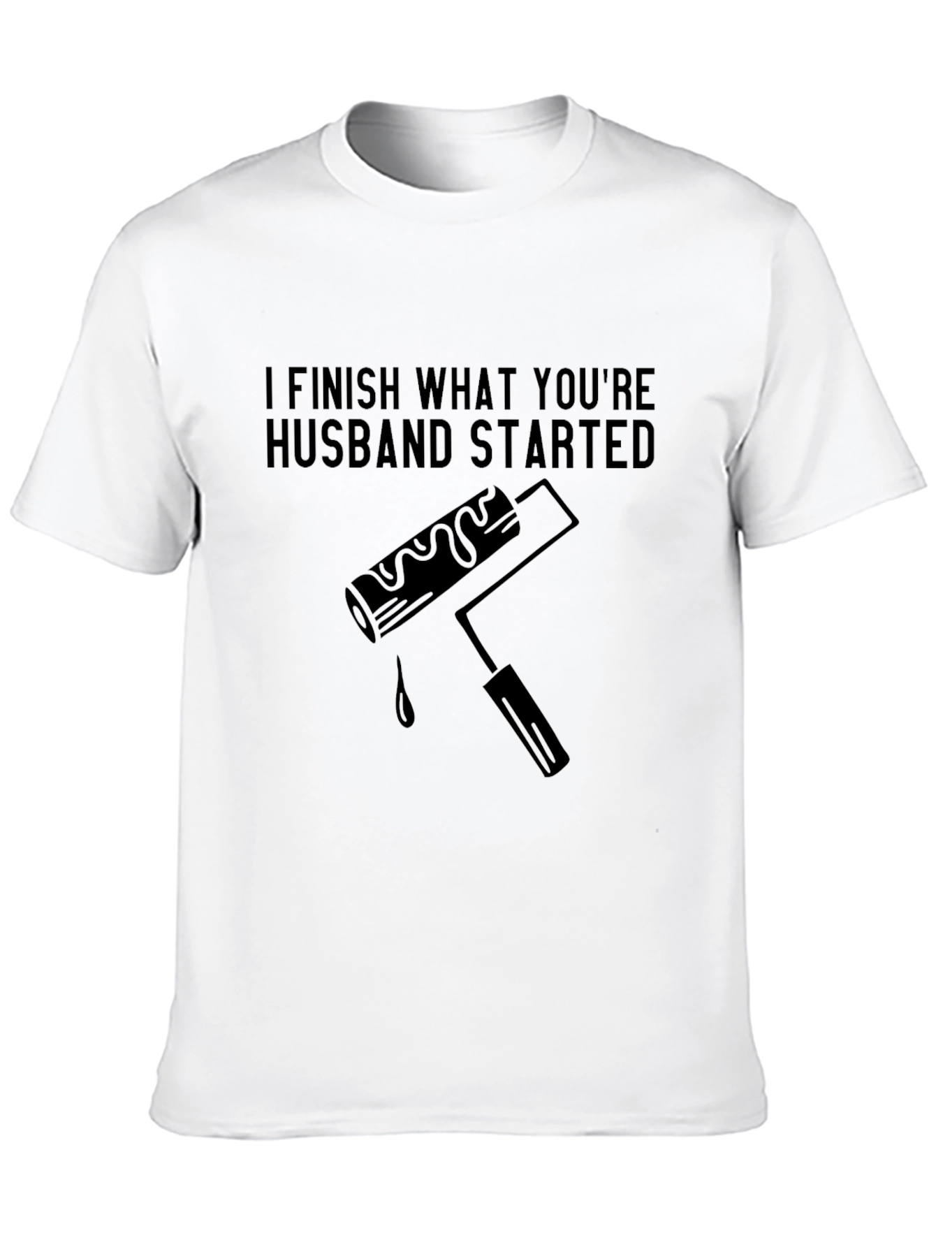 I Finish What Your Husband Started Funny T-Shirt