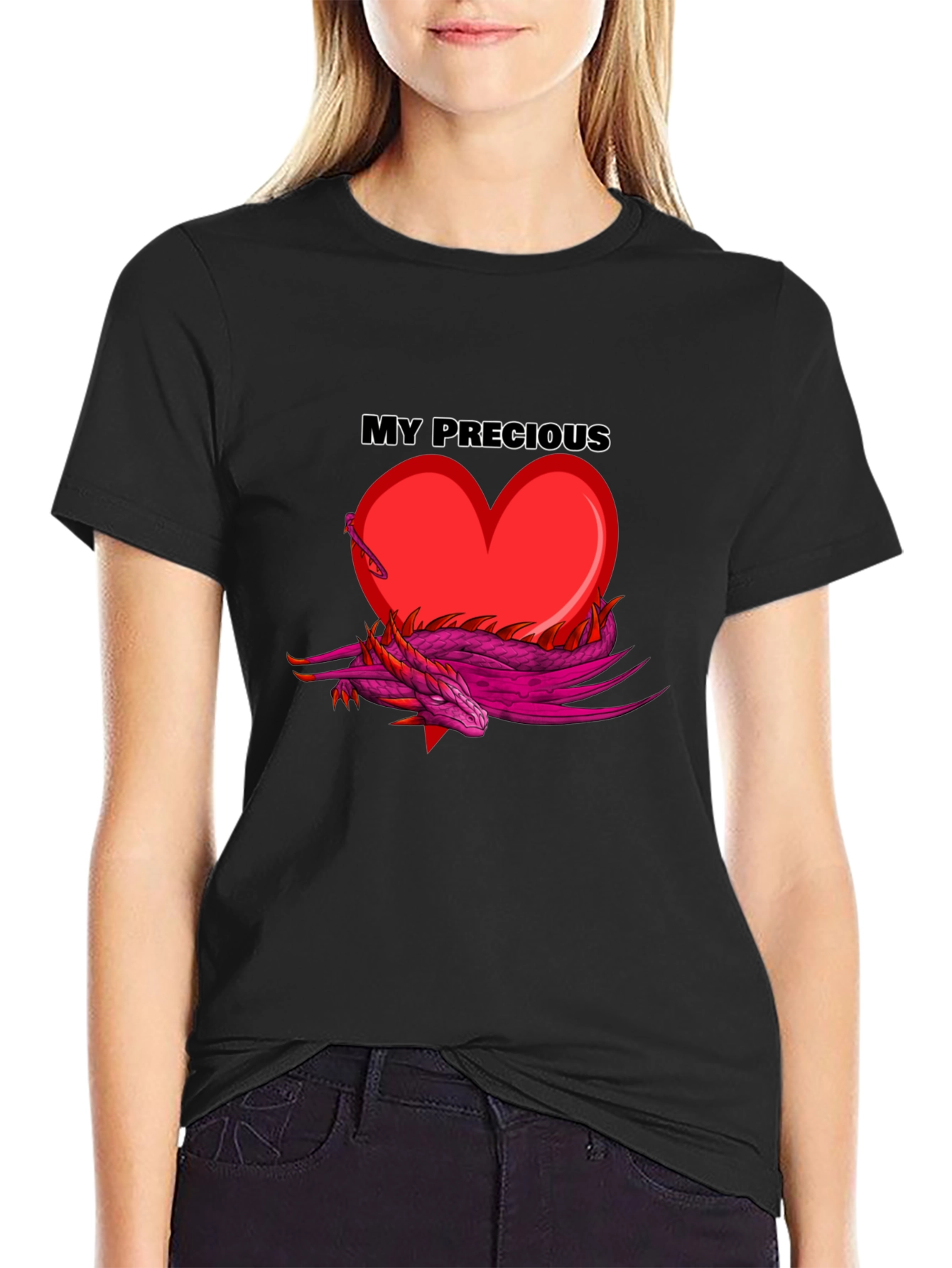 My Precious Heart Dragon Graphic Tee