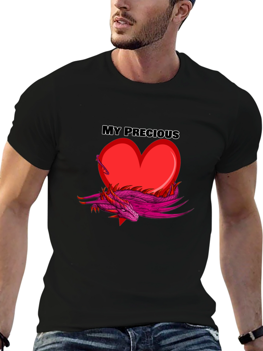 My Precious Heart Dragon Graphic Tee