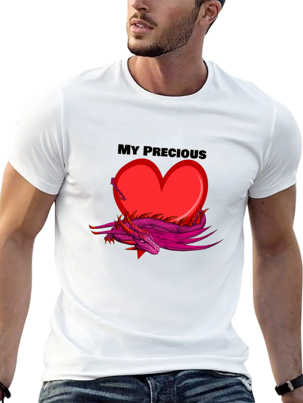 My Precious Heart Dragon Graphic Tee