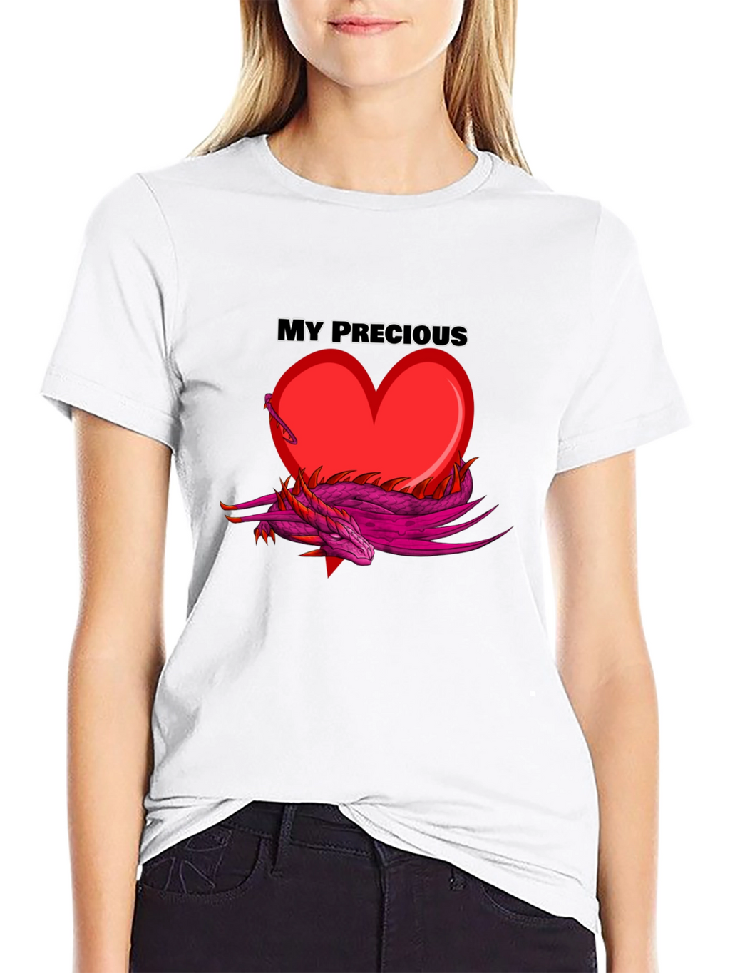 My Precious Heart Dragon Graphic Tee
