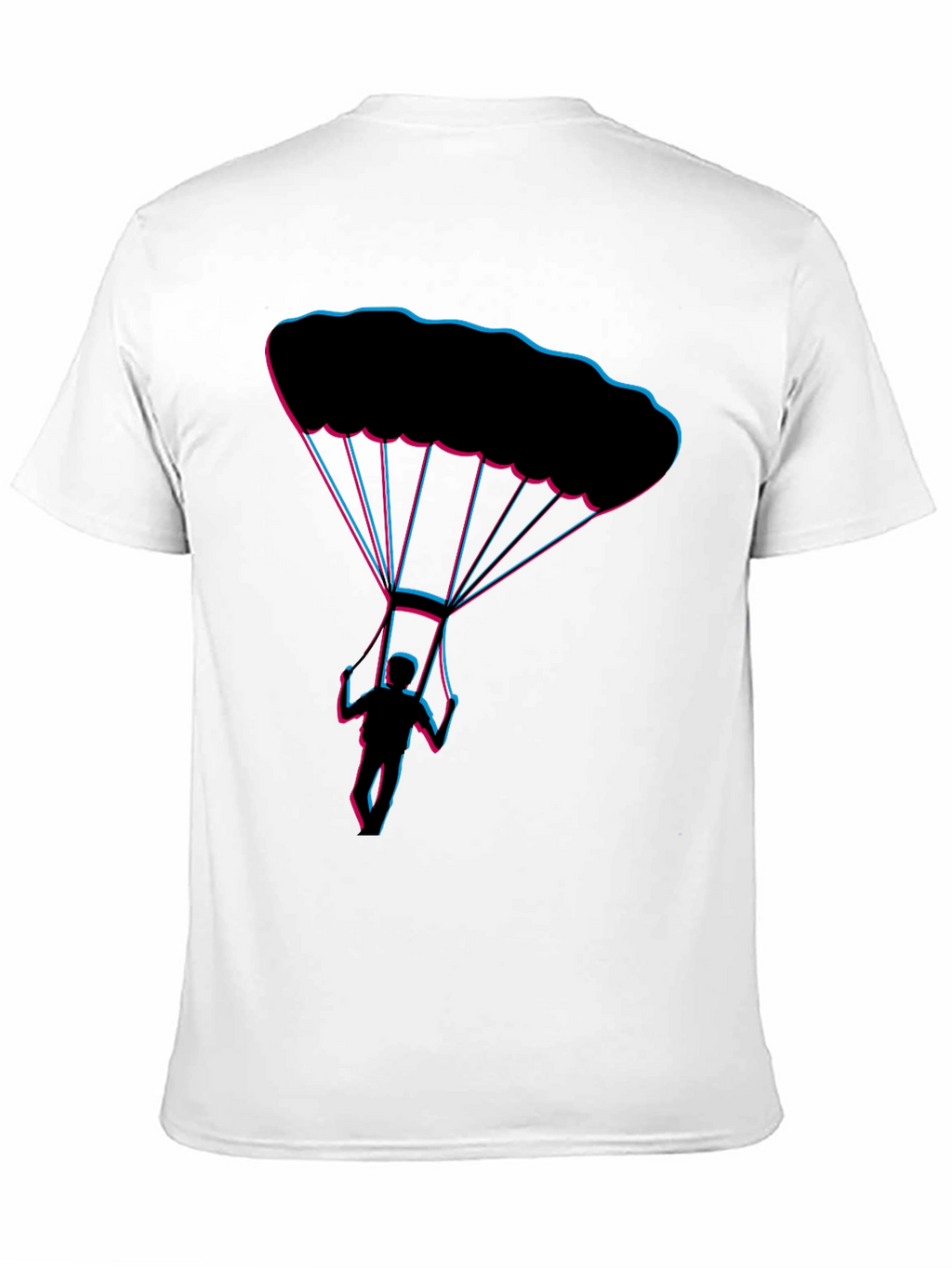 Parachute Design Black Tee