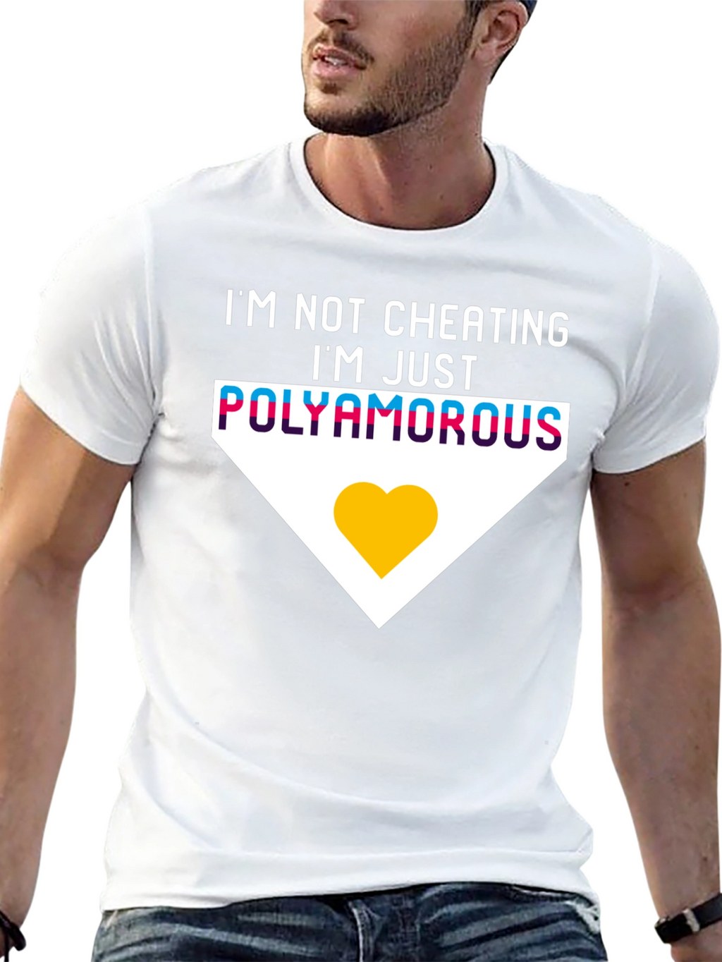 Im Not Cheating Polyamorous T-Shirt