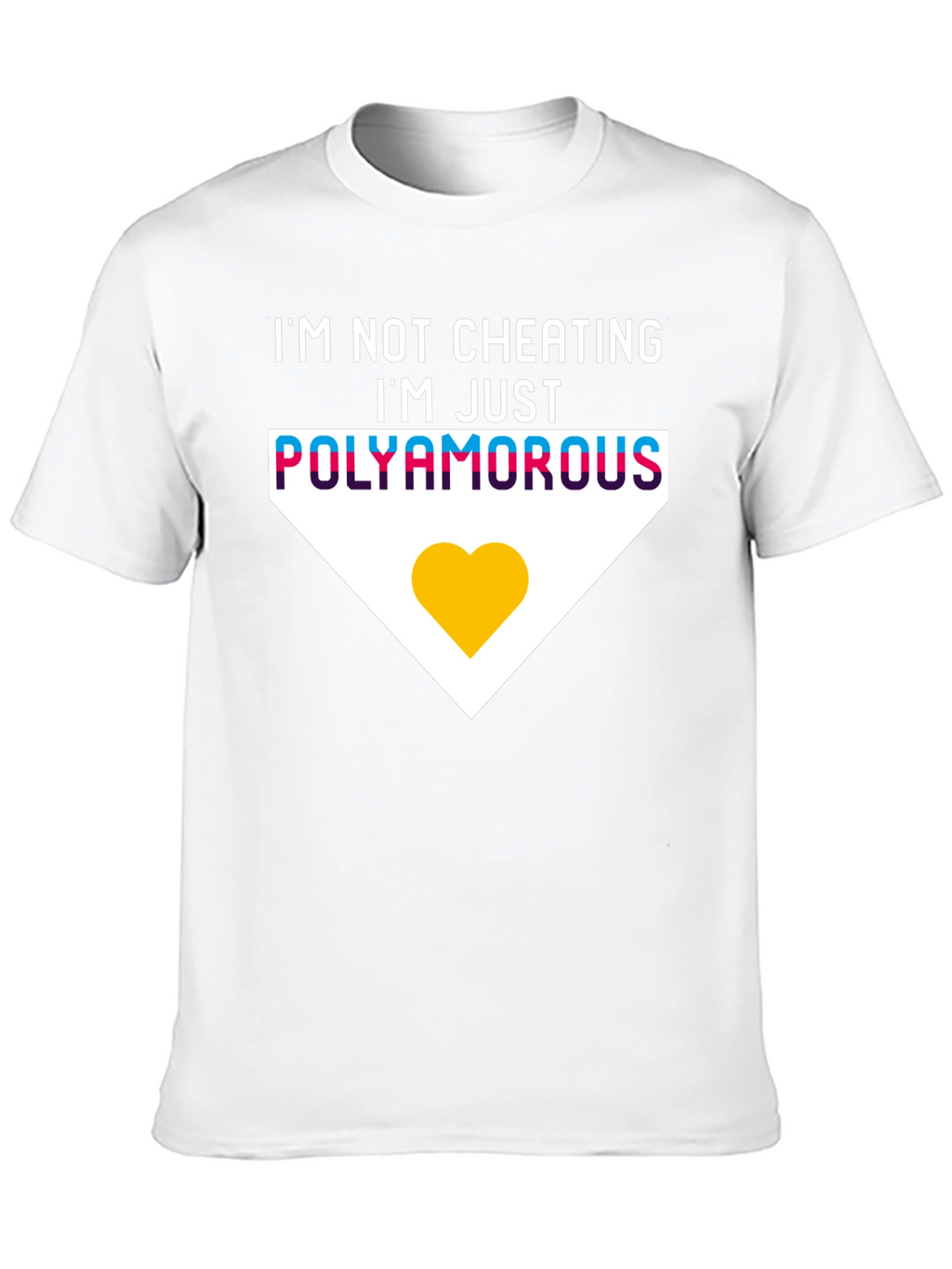 Im Not Cheating Polyamorous T-Shirt