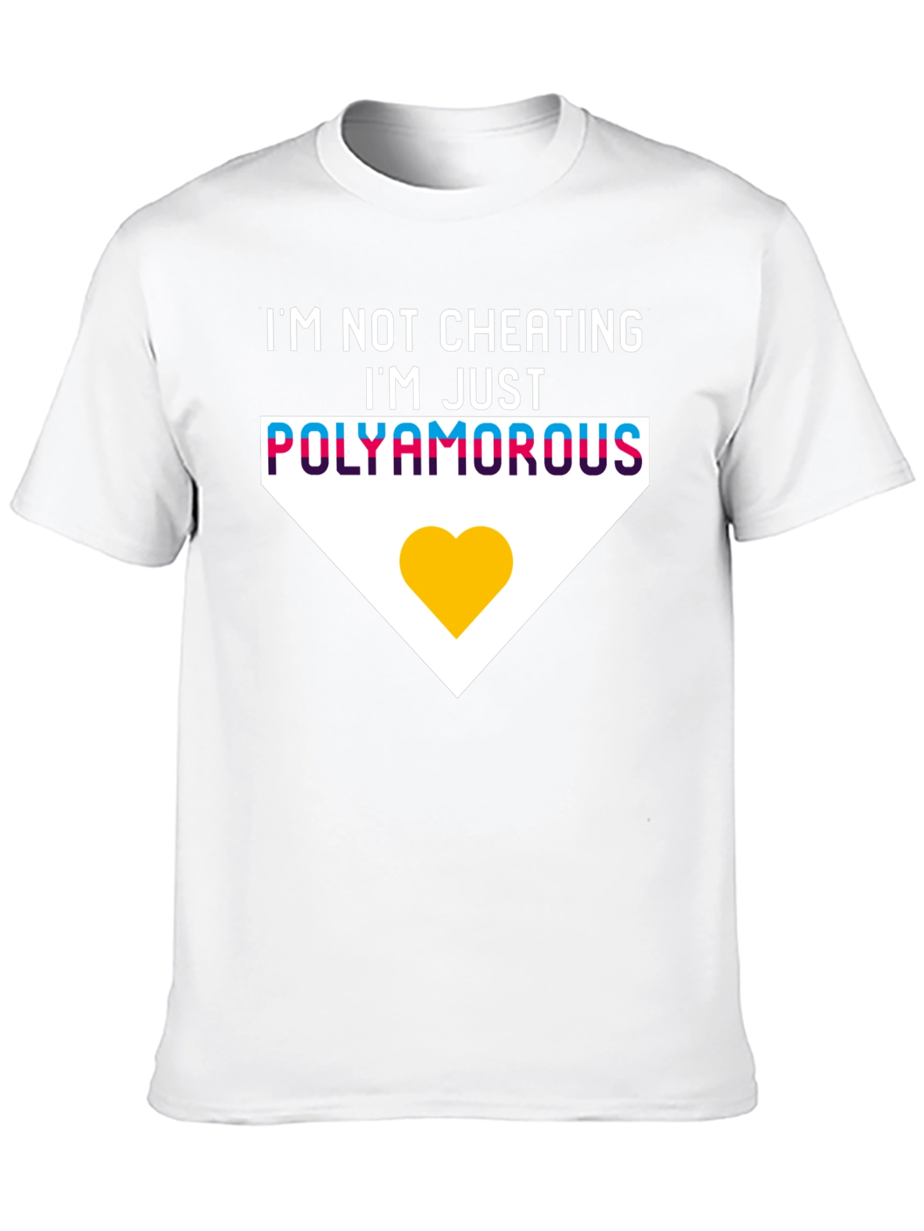 Im Not Cheating Polyamorous T-Shirt