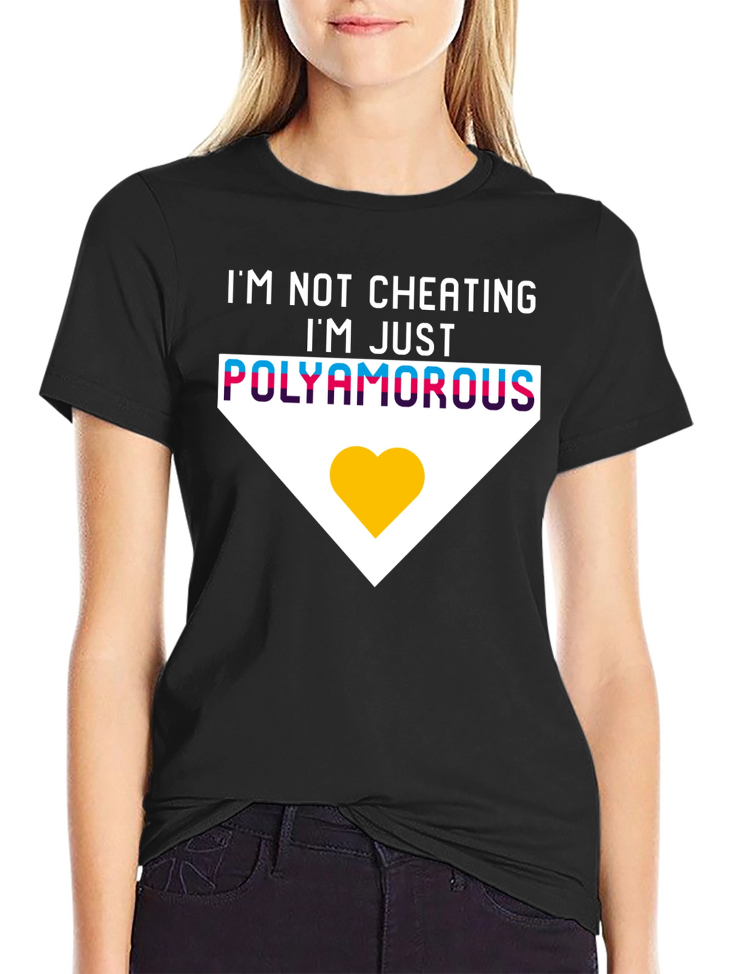 Im Not Cheating Polyamorous T-Shirt