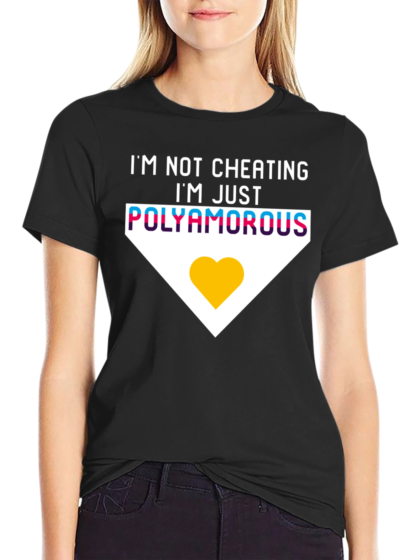 Im Not Cheating Polyamorous T-Shirt
