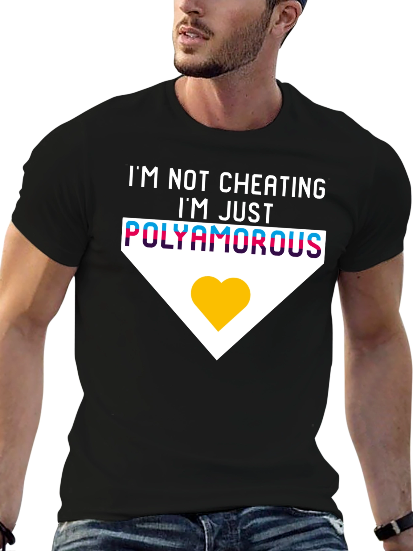 Im Not Cheating Polyamorous T-Shirt