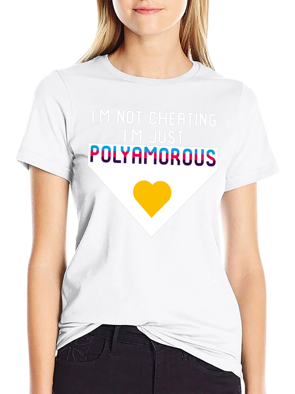 Im Not Cheating Polyamorous T-Shirt