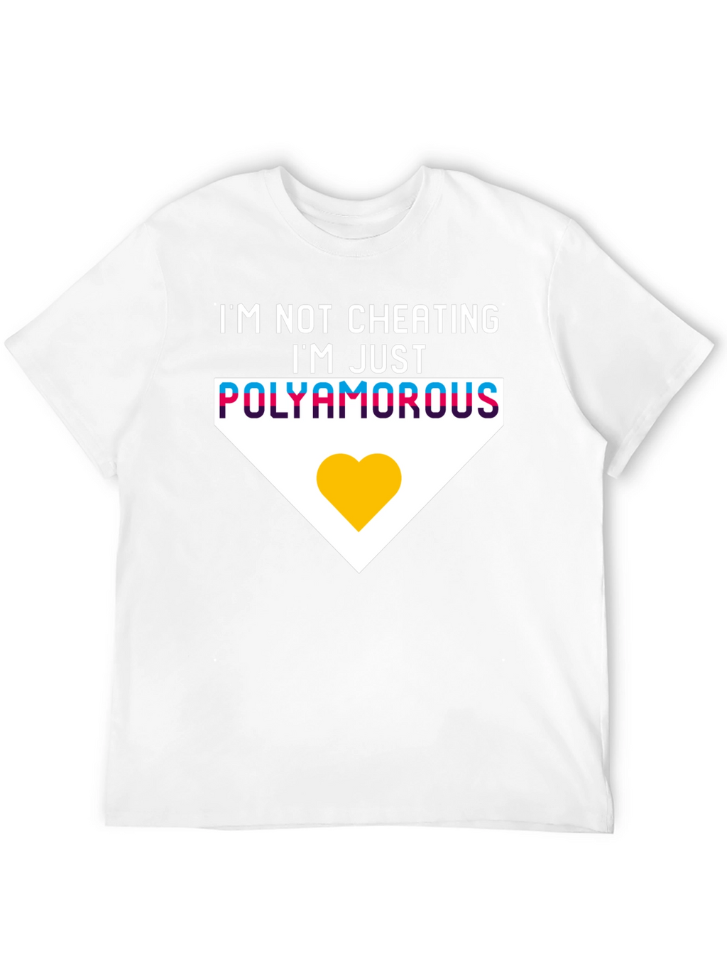 Im Not Cheating Polyamorous T-Shirt