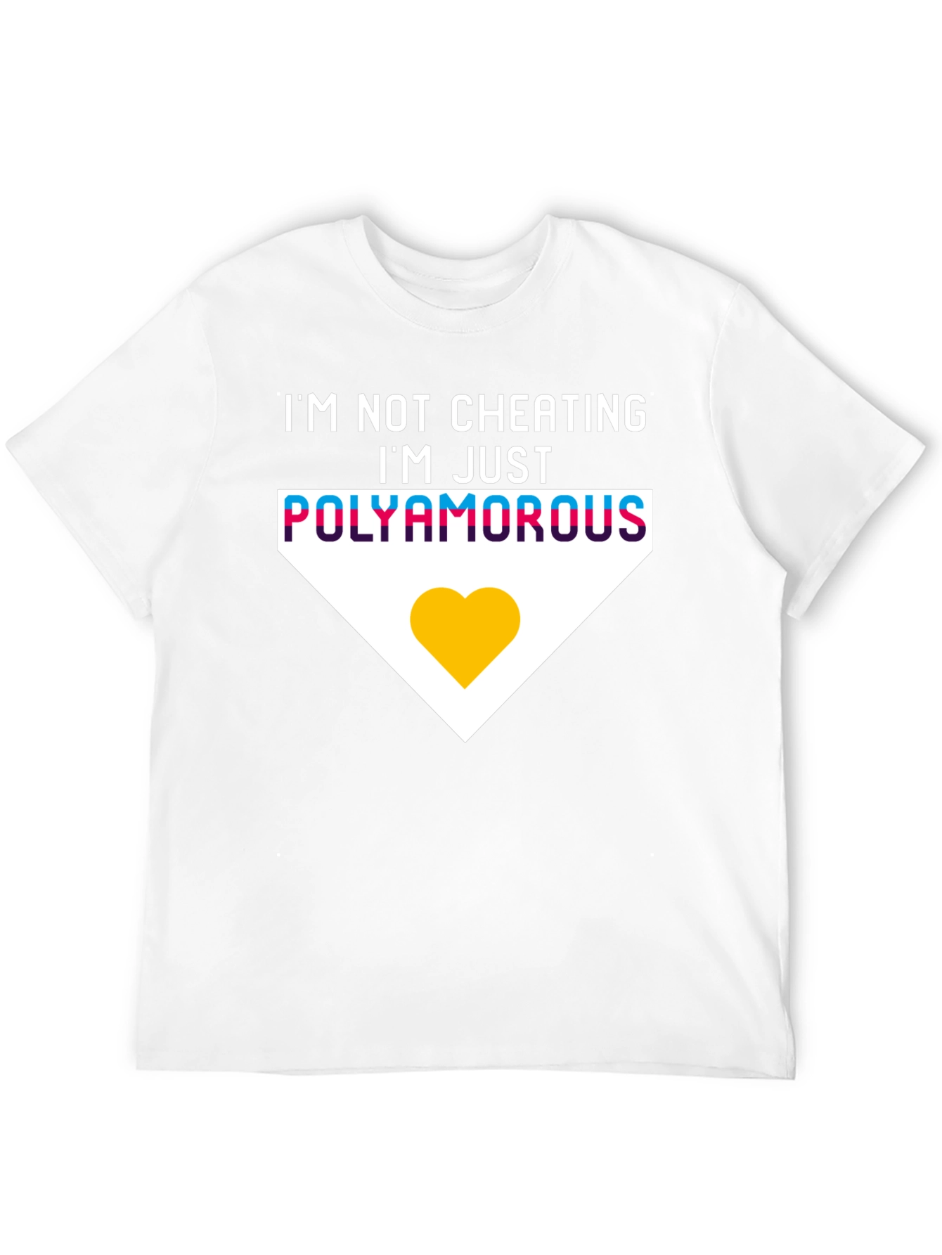 Im Not Cheating Polyamorous T-Shirt