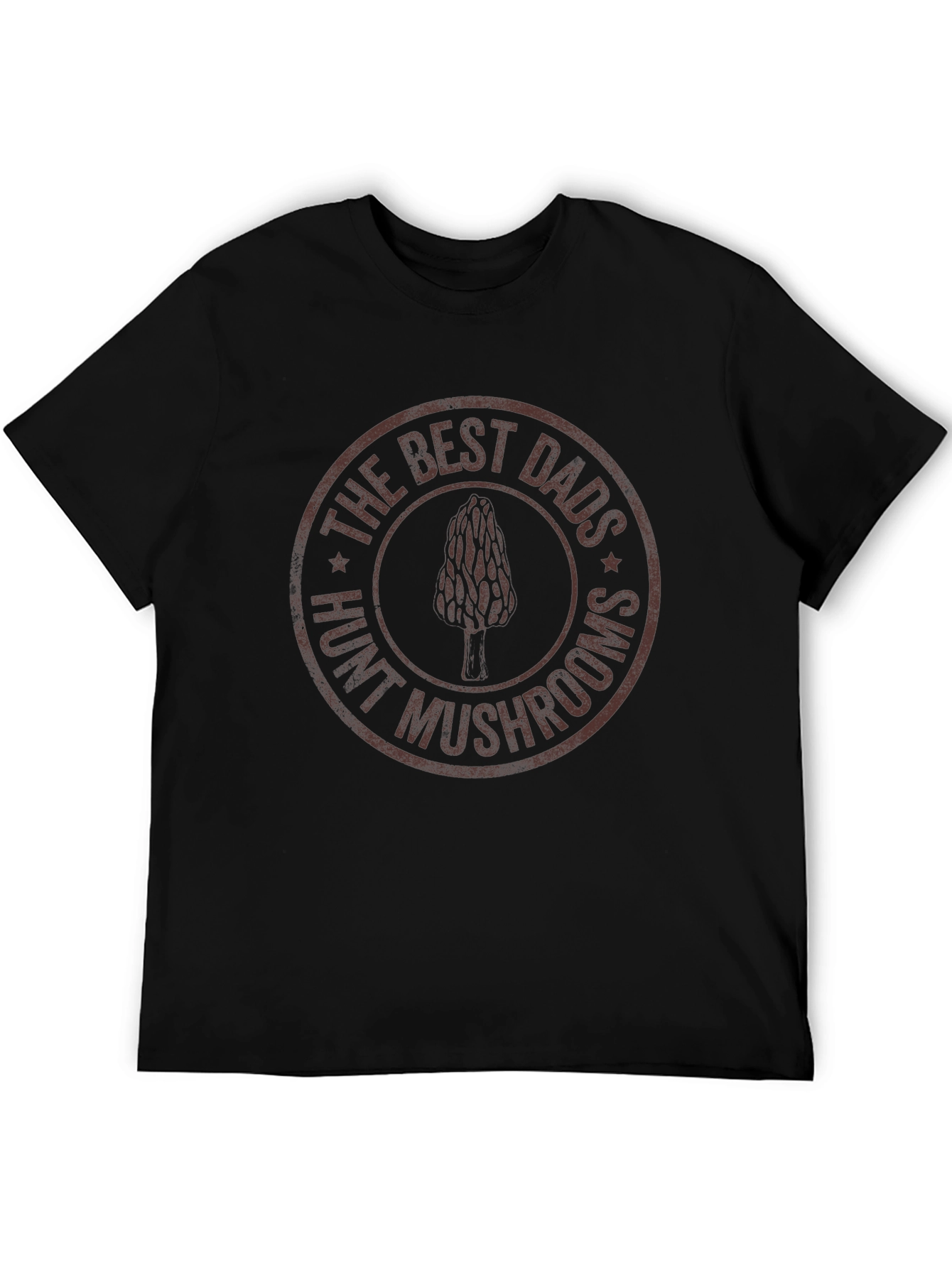Best Dads Hunt Mushrooms Graphic Tee
