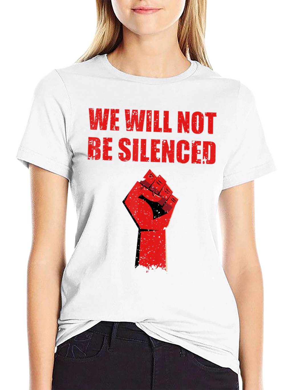 We Will Not Be Silenced Graphic Tee