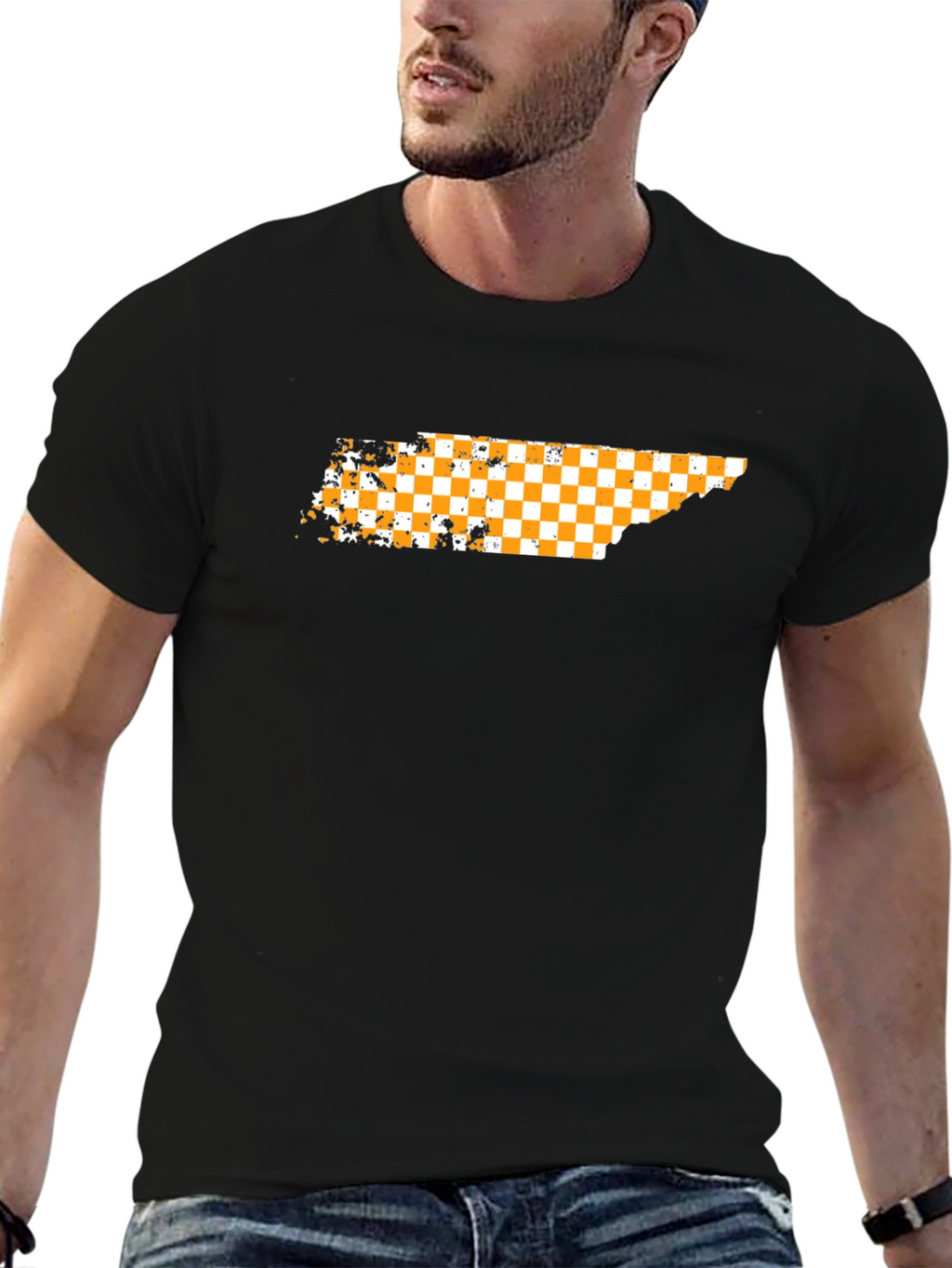 Tennessee Checkerboard State Pride T-Shirt