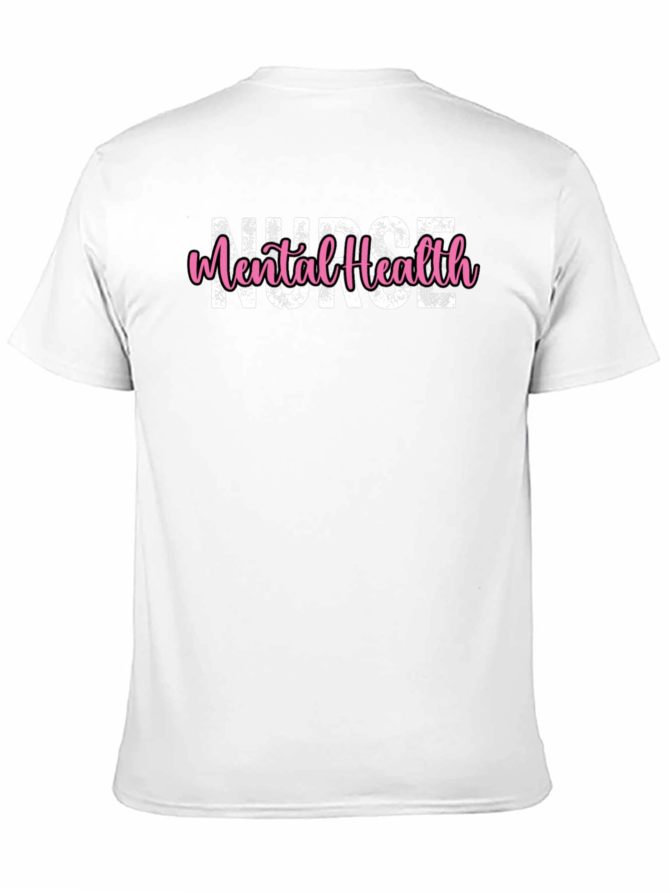Mental Health Nurse T-Shirt - Unisex Black Tee