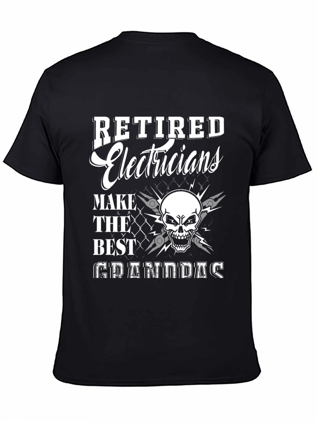 Retired Electrician Granddad T-Shirt