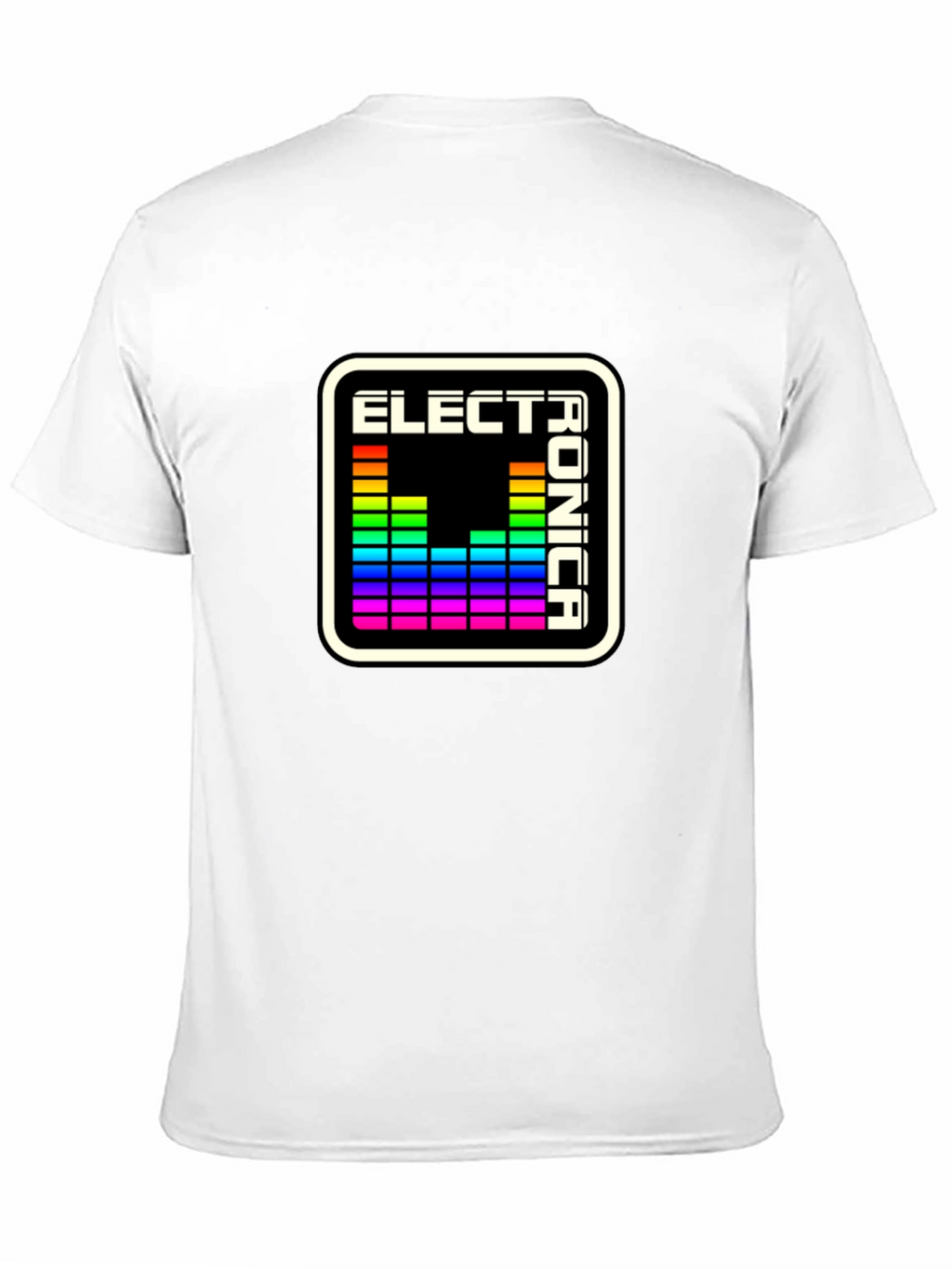 Electronica Spectrum Tee - Black Graphic T-Shirt