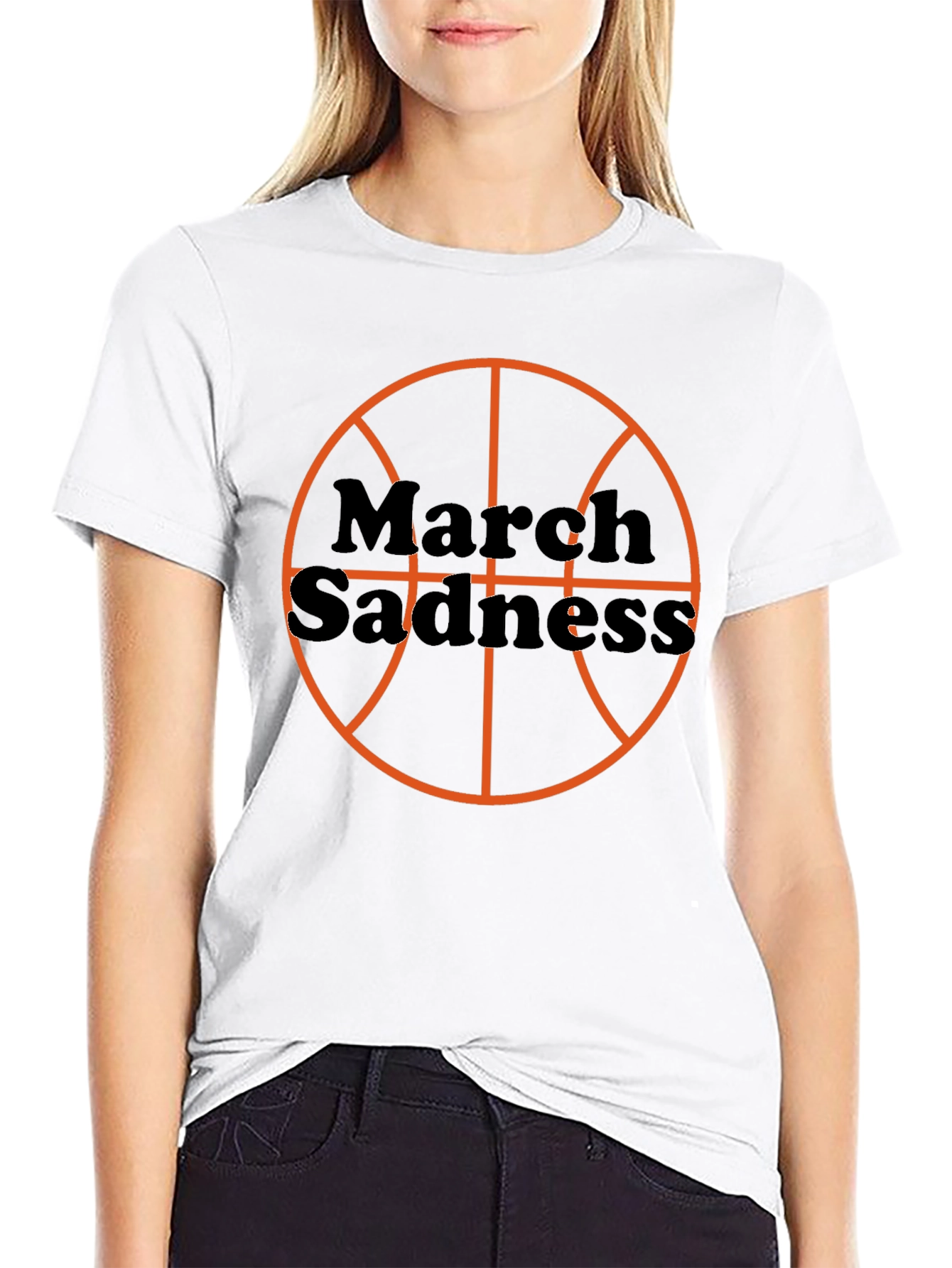 March Sadness Basketball T-Shirt