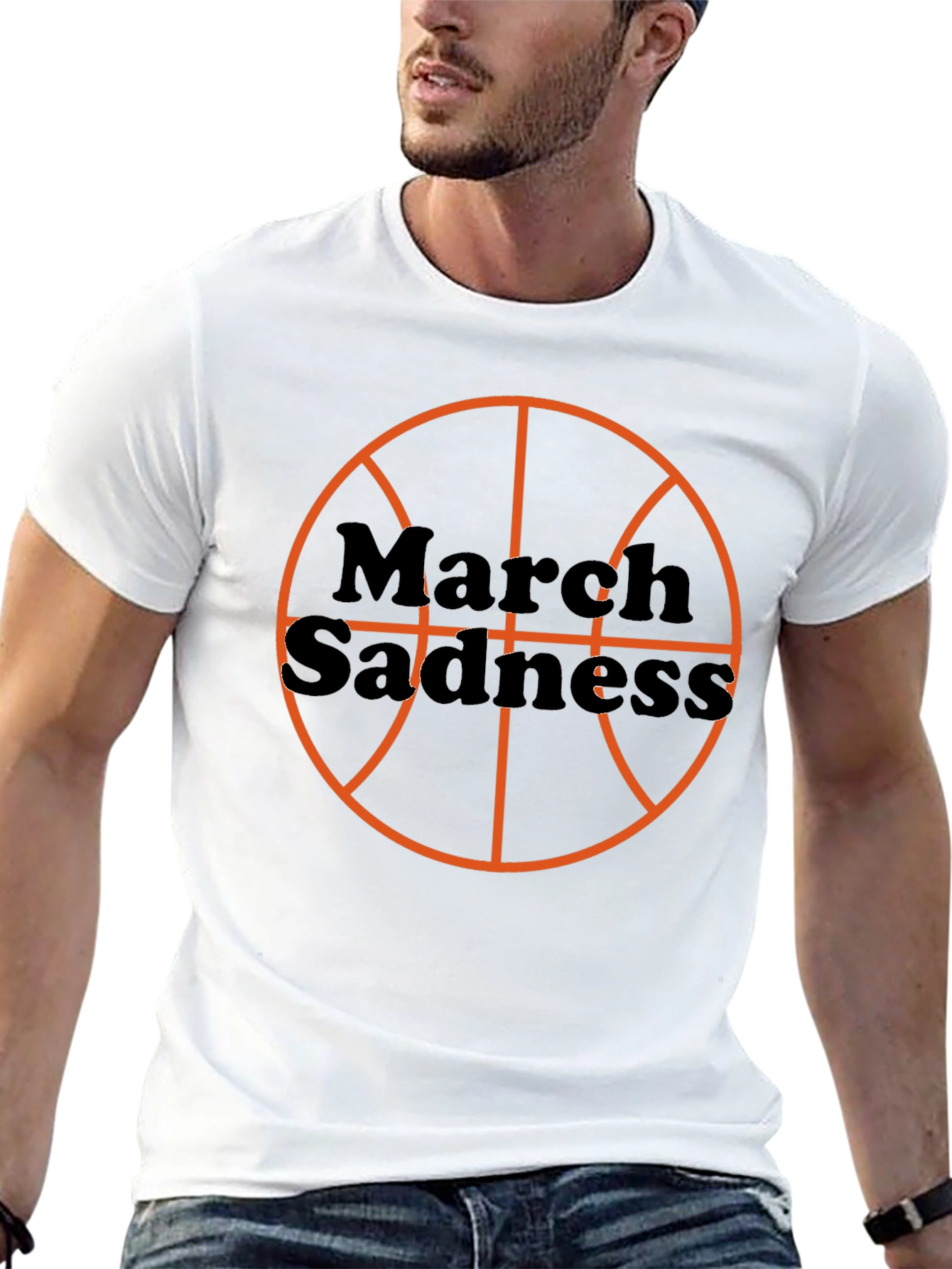 March Sadness Basketball T-Shirt