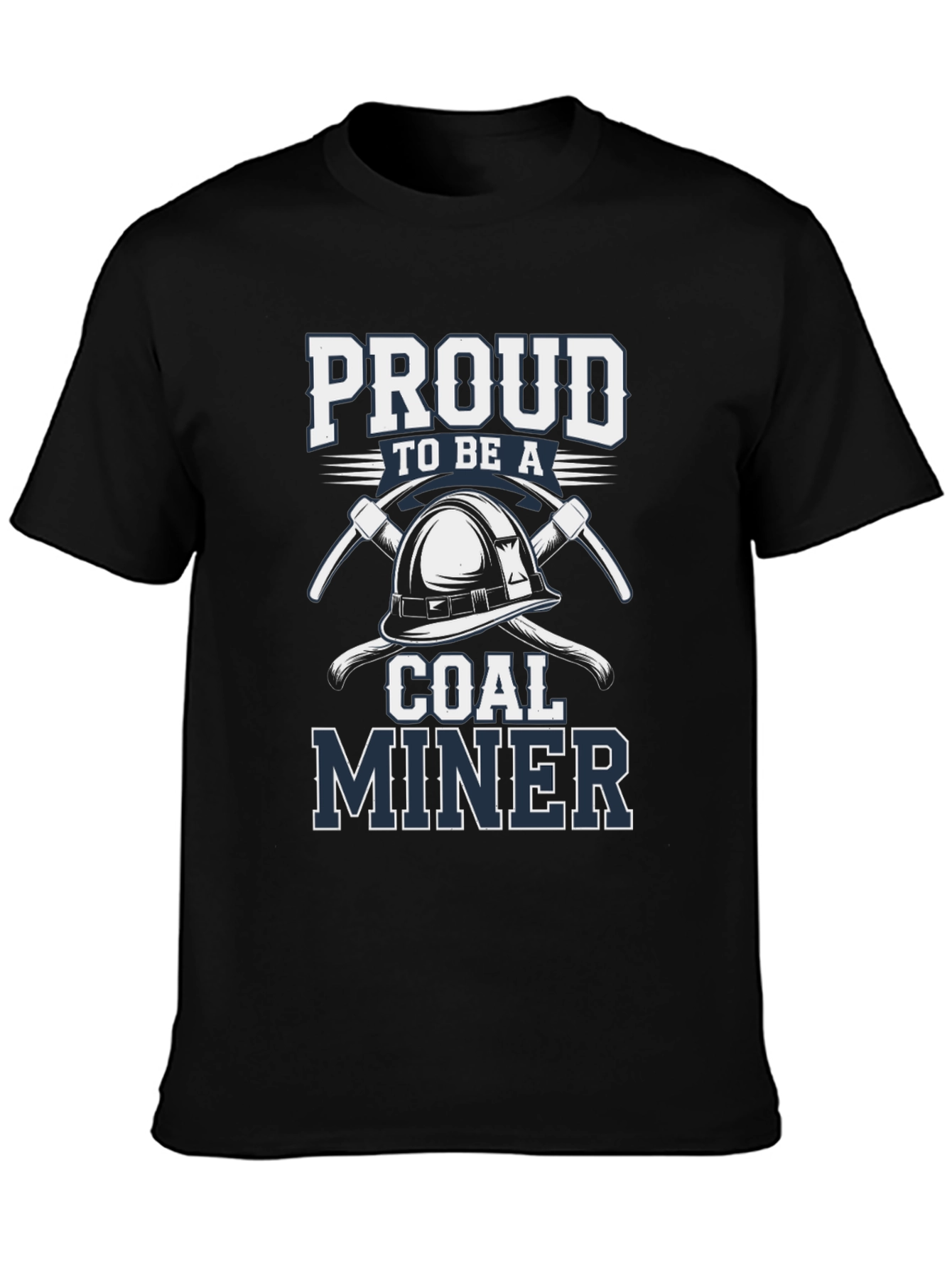 Proud Coal Miner Graphic T-Shirt