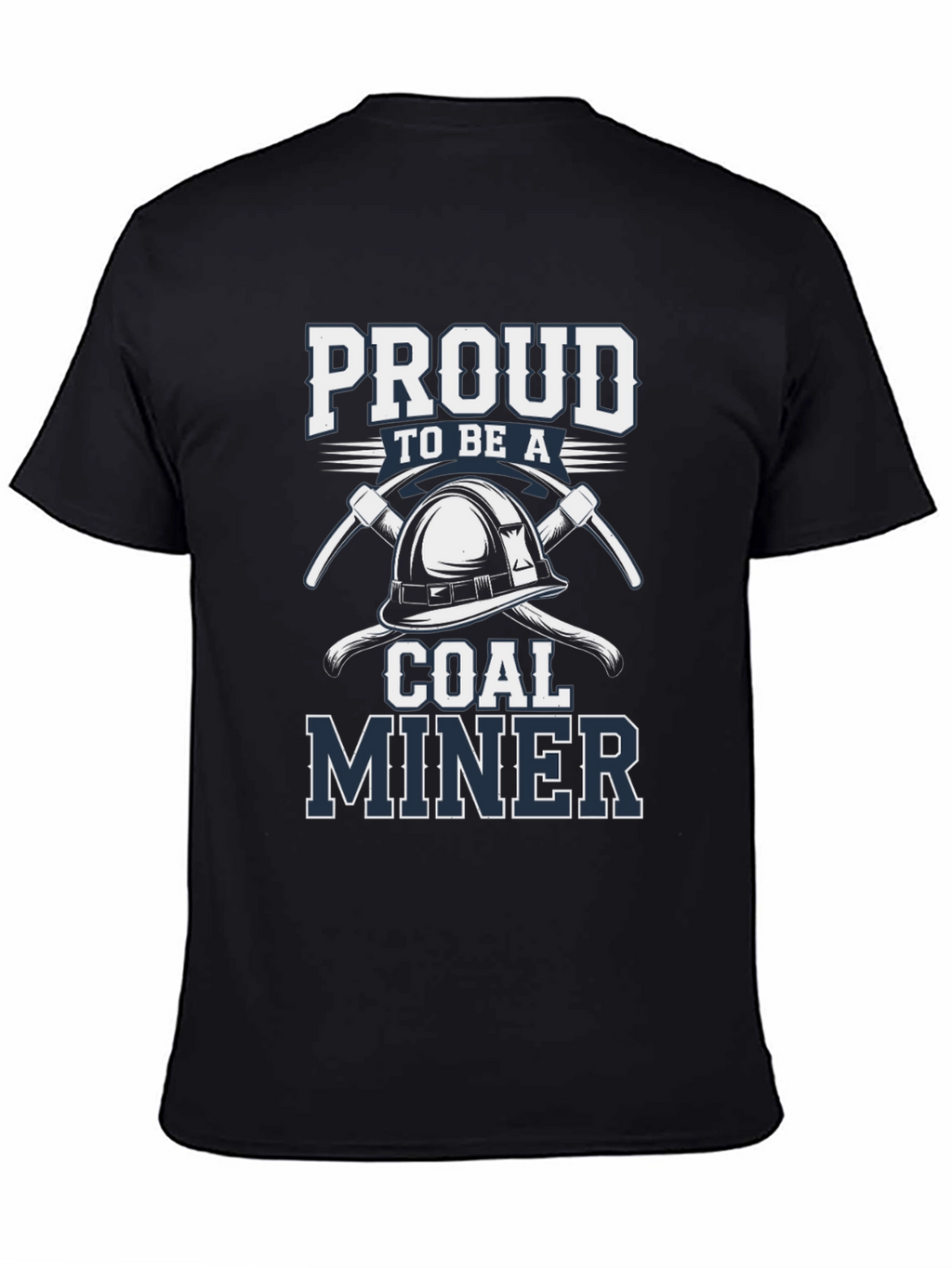 Proud Coal Miner Graphic T-Shirt