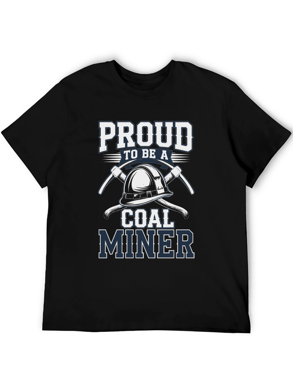 Proud Coal Miner Graphic T-Shirt