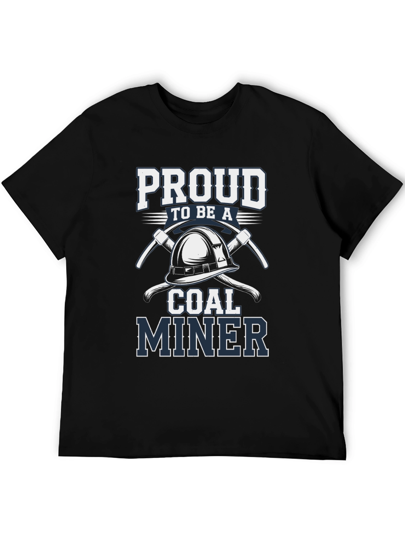 Proud Coal Miner Graphic T-Shirt