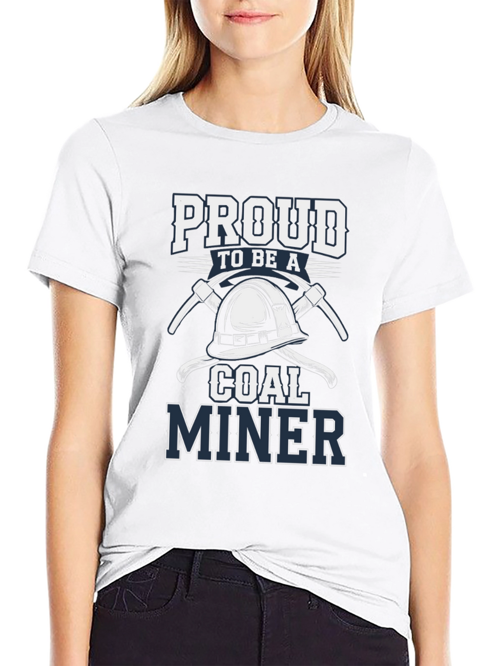 Proud Coal Miner Graphic T-Shirt