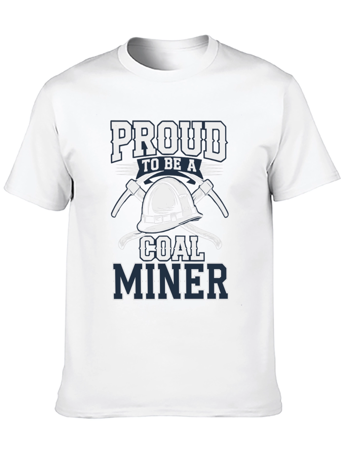 Proud Coal Miner Graphic T-Shirt