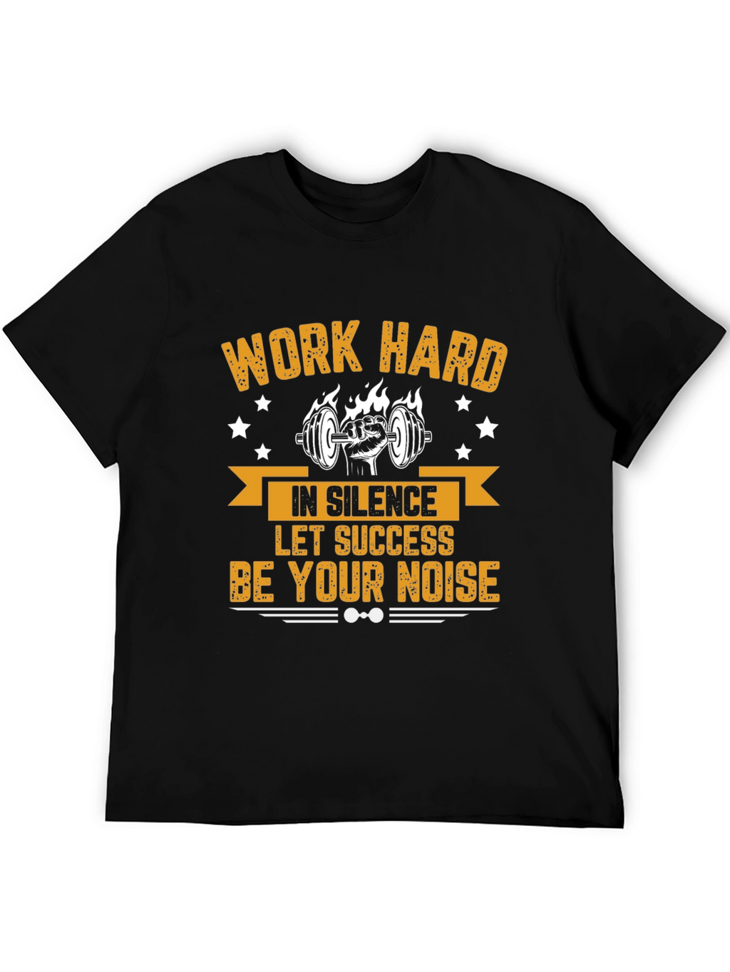 Work Hard Motivational Gym T-Shirt