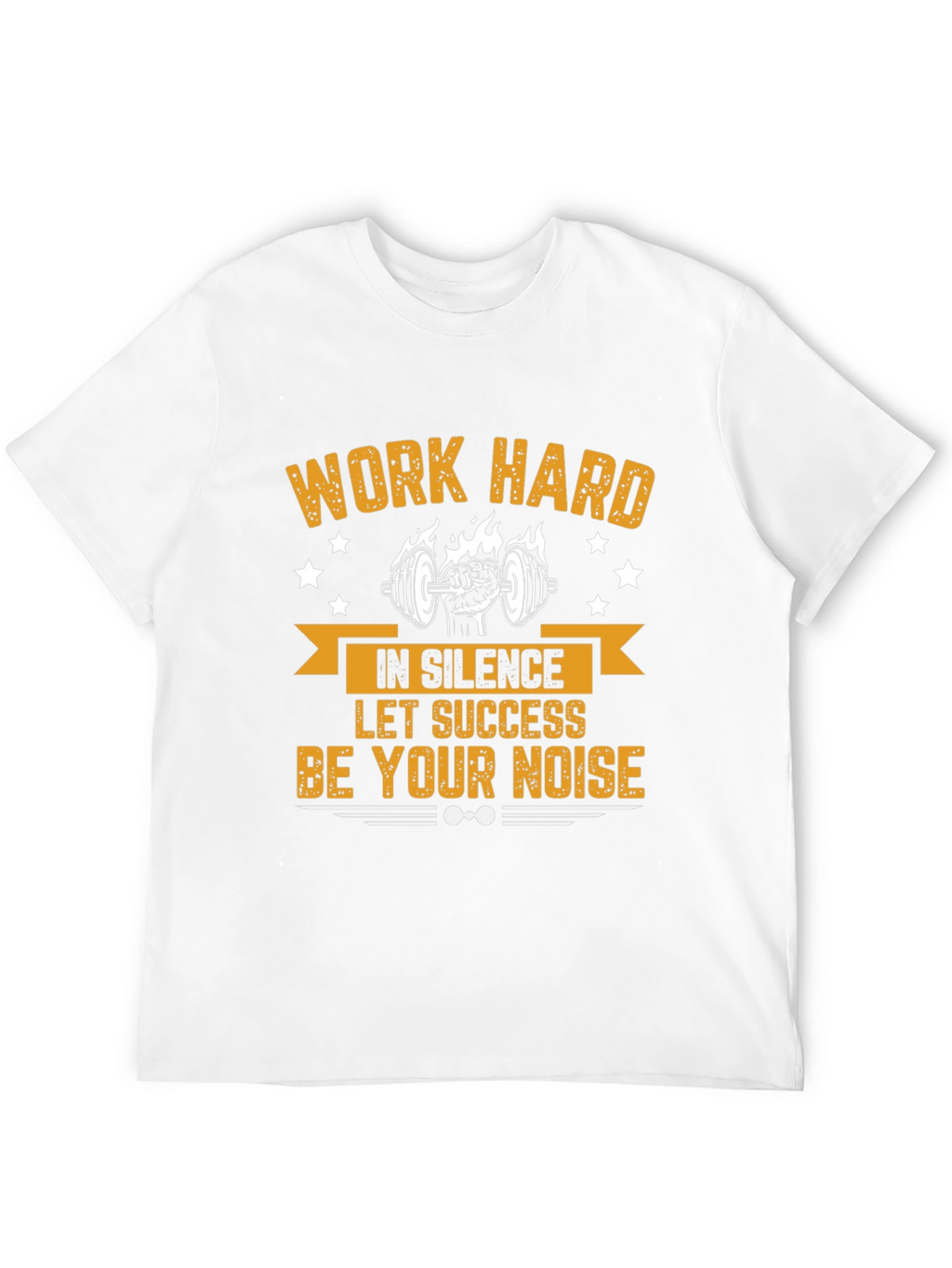 Work Hard Motivational Gym T-Shirt