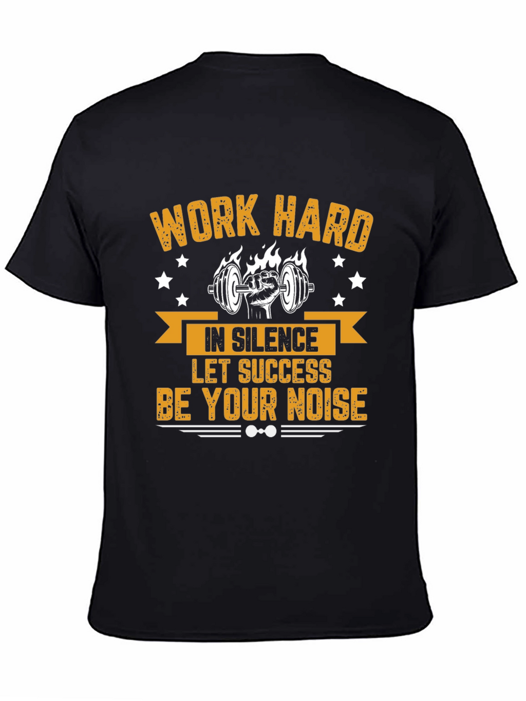 Work Hard Motivational Gym T-Shirt