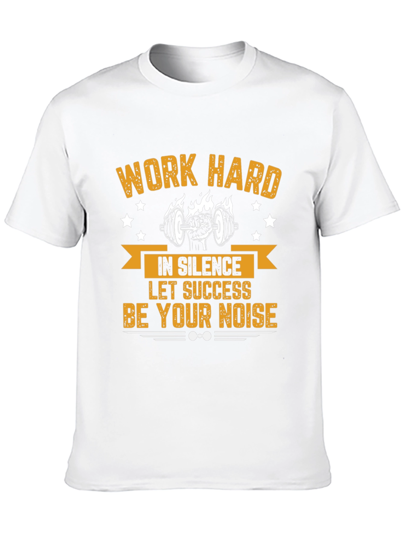 Work Hard Motivational Gym T-Shirt