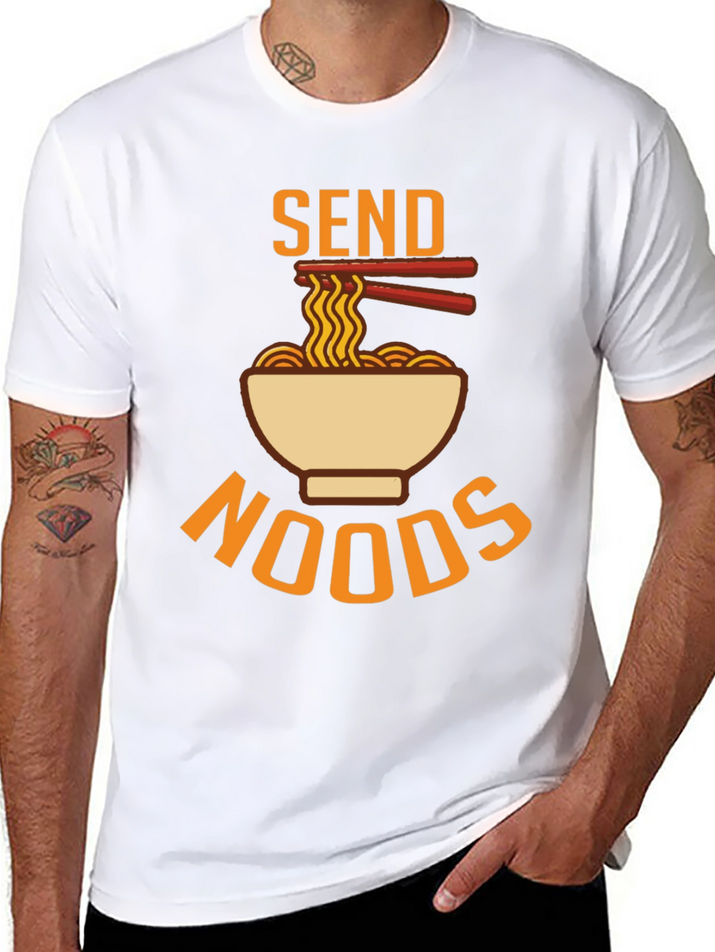 Send Noods Graphic T-Shirt