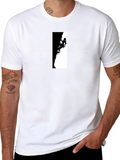 Climbing Heartbeat Black T-Shirt